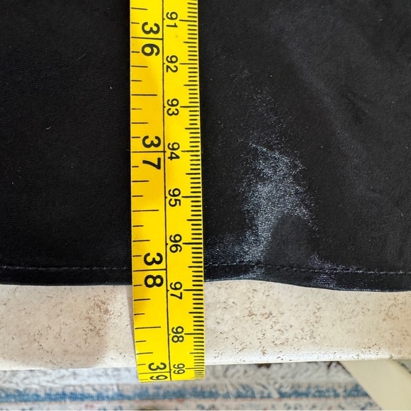 J Crew Black V Neck Short Cap Sleeve Knee Length Slip Dress Womens Size 6 - Picture 12 of 15